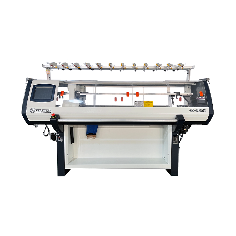 Máquina de tejer suéteres de sistema único GS-SE152 12G de 52 pulgadas