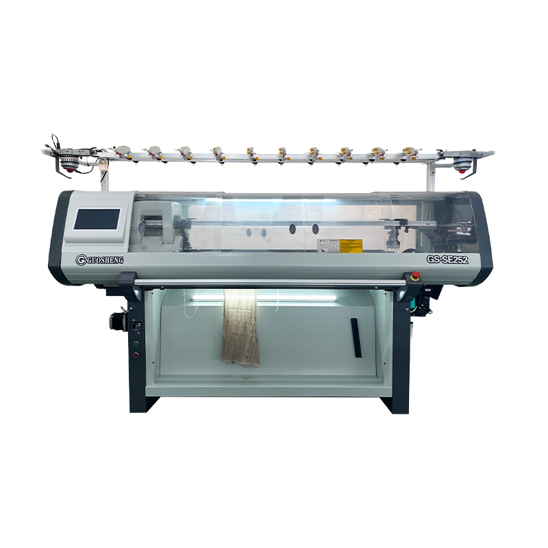 Máquina de tejer suéteres de sistema doble económico GS-SE252 12G de 52 pulgadas