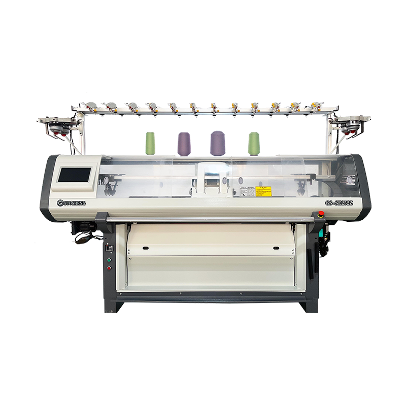 Máquina de tejer suéteres sin residuos GS-SE252Z 12G de 52 pulgadas con sistema doble económico
