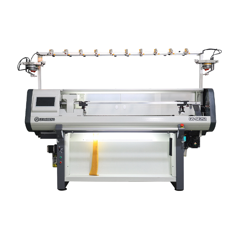 Máquina de tejer suéteres de sistema doble económico GS-SE252 12G de 52 pulgadas