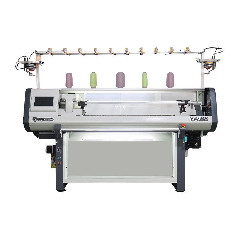 Máquina de tejer suéteres de sistema doble económico GS-SE252 12G de 52 pulgadas
