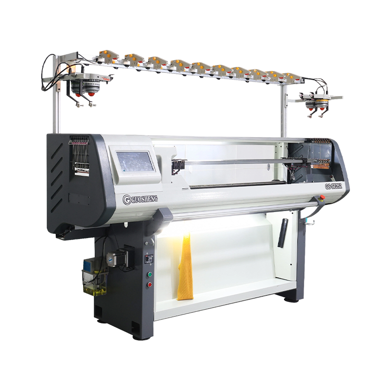 Máquina de tejer suéteres de sistema doble económico GS-SE252 12G de 52 pulgadas