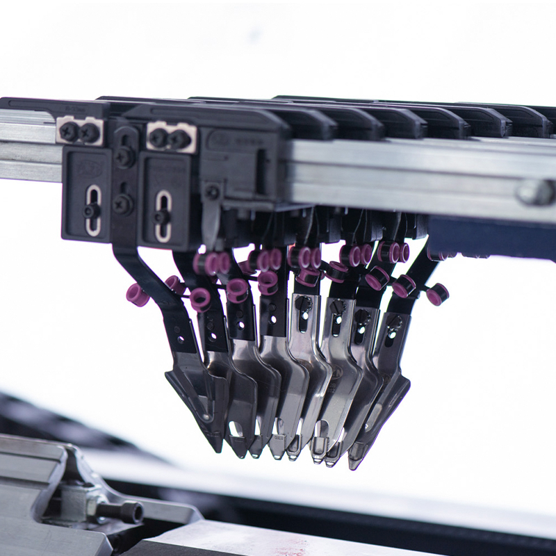 Máquina de tejer superior para zapatos GS-V336 de tres sistemas y 36 pulgadas con todas las funciones