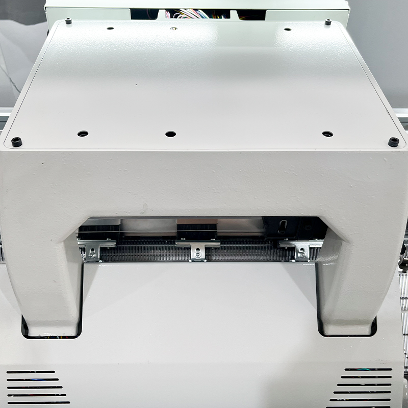 Máquina de tejer con cuello económico de tres sistemas GS-CE380 de 80 pulgadas
