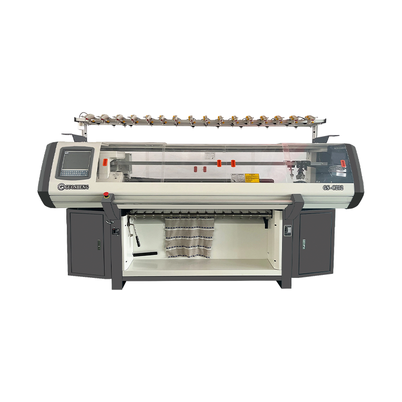 Máquina de tejer con cuello de doble sistema y función completa GS-C252 de 52 pulgadas