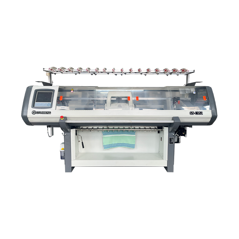 Máquina de tejer con cuello de tres sistemas y función completa GS-C352 de 52 pulgadas