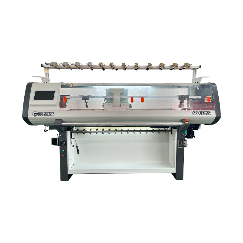 Máquina de tejer con cuello de sistema doble económica GS-CE252 de 52 pulgadas