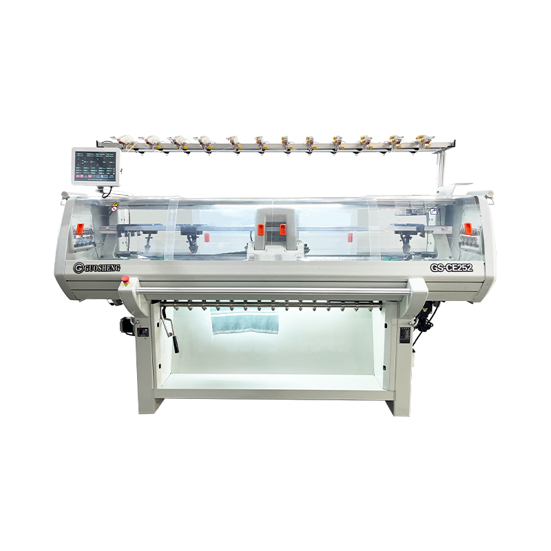 Máquina de tejer con cuello de sistema doble económica GS-CE252 de 52 pulgadas