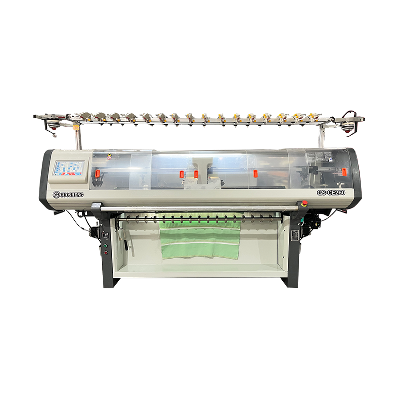 Máquina de tejer con cuello de sistema doble económica GS-CE260 de 60 pulgadas