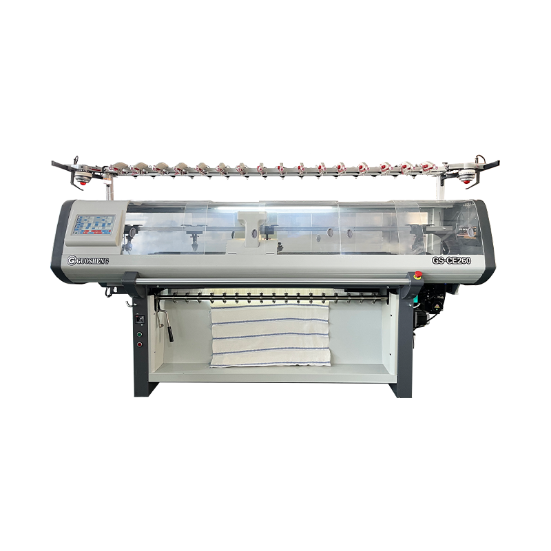 Máquina de tejer con cuello de sistema doble económica GS-CE260 de 60 pulgadas