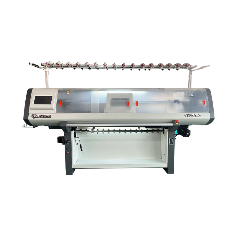 Máquina de tejer con cuello de tres sistemas GS-CE352 de 52 pulgadas