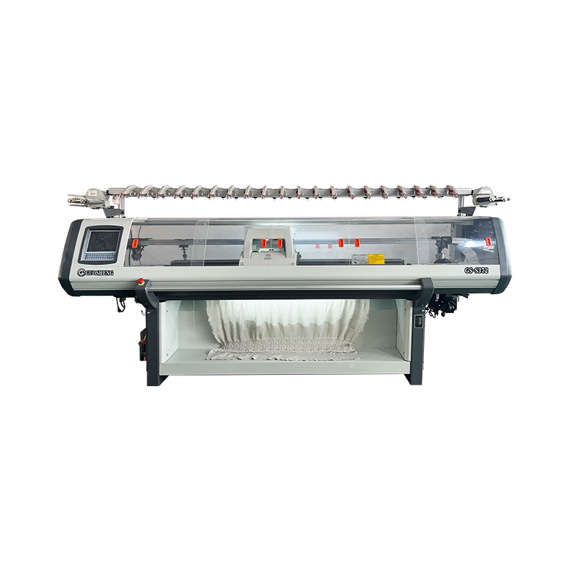 Máquina de tejer suéteres de tres sistemas GS-S372 de 72 pulgadas
