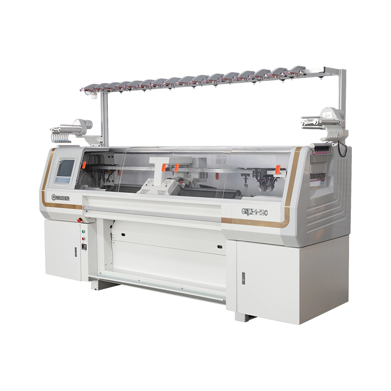 Máquina para tejer suéteres con punta hacia arriba y aguja compuesta de doble sistema GS-S252C de 52 pulgadas