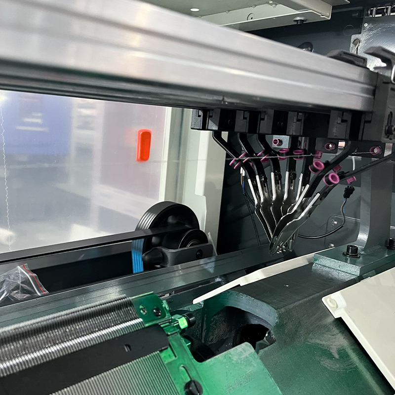 Máquina de tejer con cuello de sistema doble económica GS-CE260 de 60 pulgadas