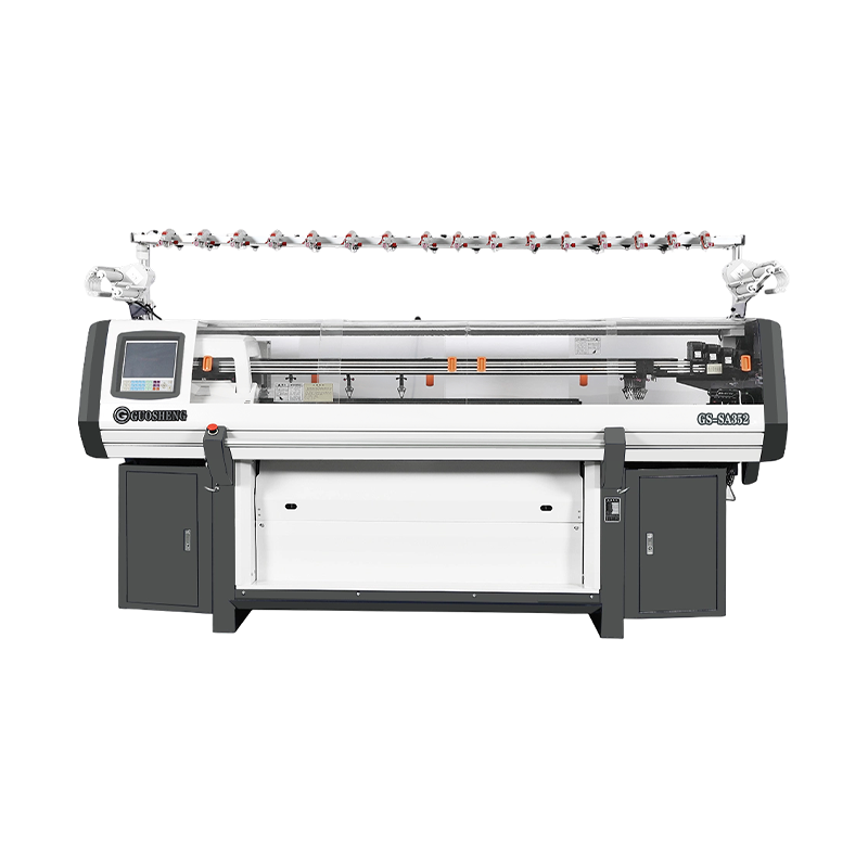 Máquina de tejer suéter con alimentador de hilo inteligente de tres sistemas GS-SA352C de 52 pulgadas
