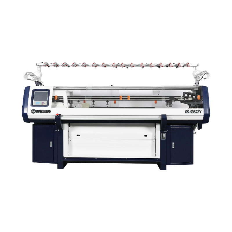 Máquina de tejer suéter con alimentador de hilo inteligente de tres sistemas GS-SA352C de 52 pulgadas