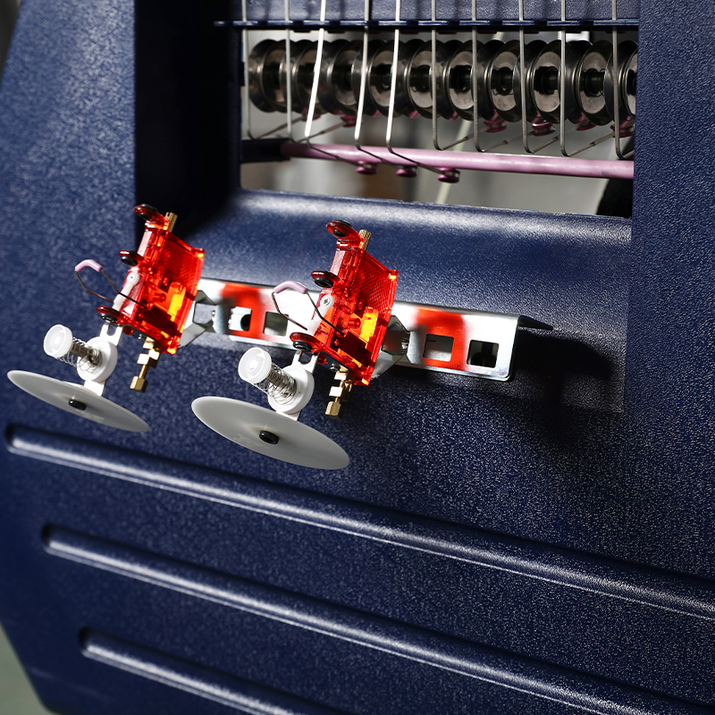Máquina de tejer superior para zapatos GS-V372 de 72 pulgadas con tres sistemas y funciones completas