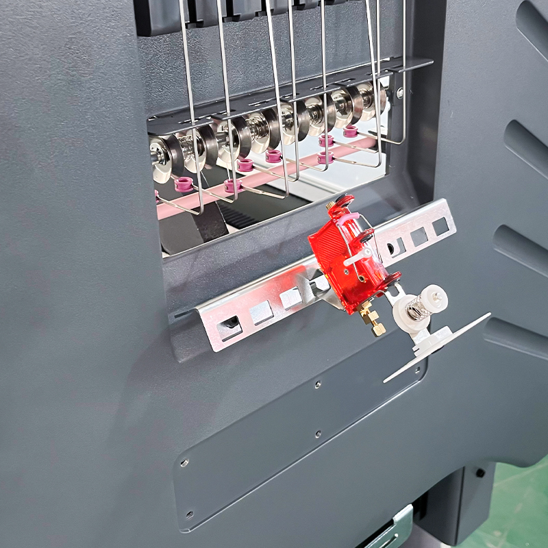 Máquina de tejer con cuello económico de tres sistemas GS-CE340 de 40 pulgadas