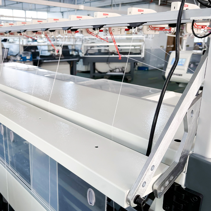 Máquina de tejer con cuello económico de tres sistemas GS-CE340 de 40 pulgadas
