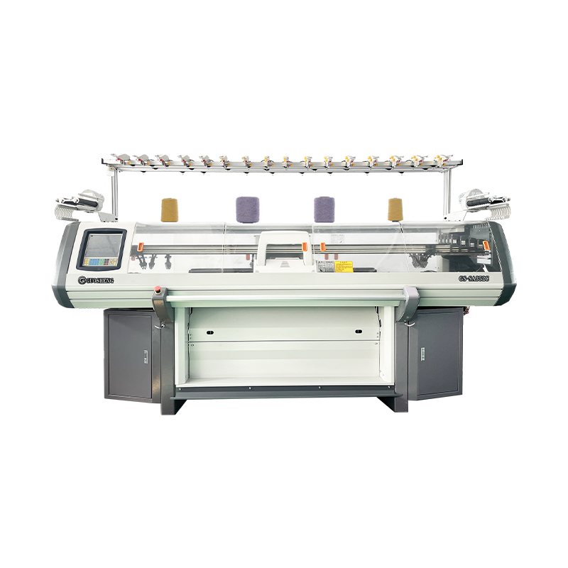 Máquina de tejer suéter con alimentador de hilo inteligente de tres sistemas GS-SA352C de 52 pulgadas