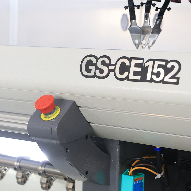 Máquina de tejer con cuello de sistema único GS-CE152 de 52 pulgadas