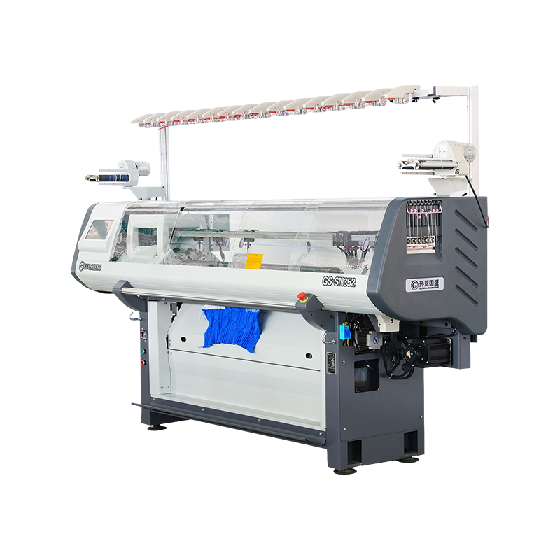 Máquina de tejer suéter económica de 52 pulgadas con tres sistemas y funciones completas GS-SN352