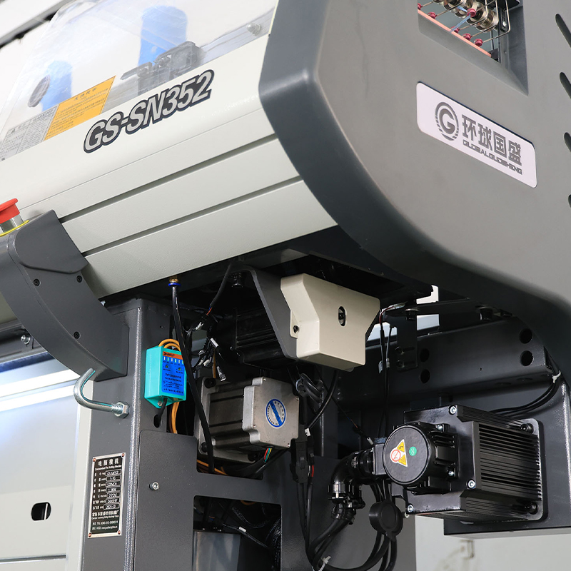 Máquina de tejer suéter económica de 52 pulgadas con tres sistemas y funciones completas GS-SN352