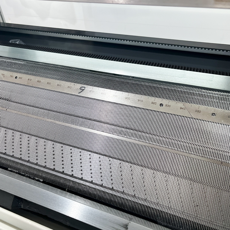 Máquina de tejer con cuello económico de tres sistemas GS-CE380 de 80 pulgadas