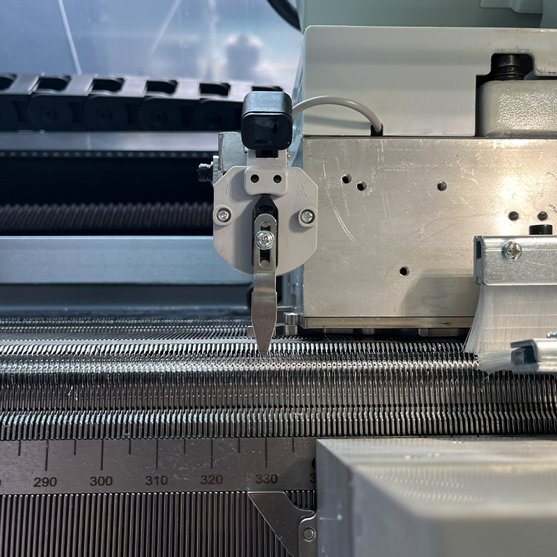 Máquina de tejer con cuello de sistema doble económica GS-CE252 de 52 pulgadas