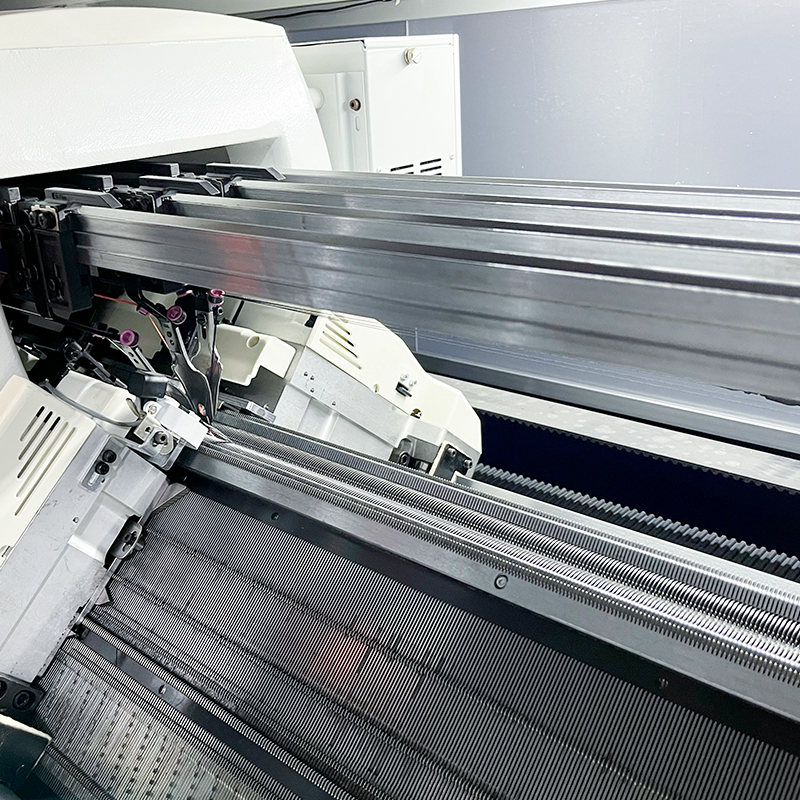 Máquina de tejer superior para zapatos GS-V352 de 52 pulgadas y tres sistemas y funciones completas
